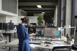 Headset Savi 8410 Office - Mono - Dect / Bluetooth - Microsoft With Stand