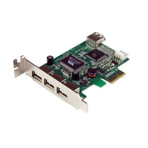 Pci-e High Speed USB Card 4 Port Low Profile