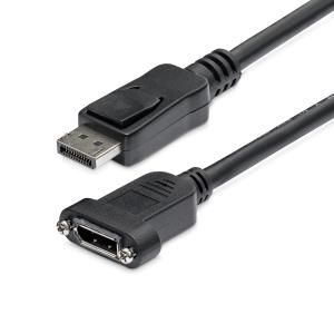 DisplayPort Panel Mount Cable F/m 1m